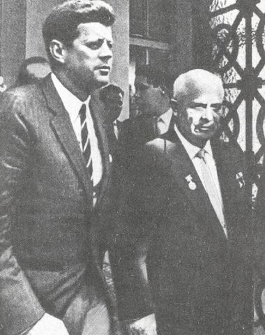 Д. Кеннеди и Н. Хрущёв в Вене 1961