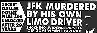 Заголовок статьи об убийстве Кеннеди его личным шофером Globe 17 марта 1992 года
